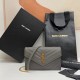 サンローランバッグYves Saint Laurent 2023 新品 高品質 393953 スモール キャビア サッチェル