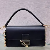 フェンディバッグFENDI 2023新作高品質ミディアムバゲットハンドバッグ