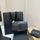 サンローランバッグYves Saint Laurent 2023 新作 高品質 ミディアムライト クロコダイル柄 ブラック ハードウェア チェーンバッグ
