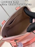 ルイヴィトンバッグLOUIS VUITTON 2023 新品 高品質 M40302 ピーチピンク ハンドバッグ