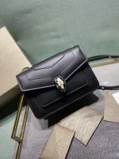 ブルガリバッグBVLGARI 2023新作 高品質 ブラック メッセンジャーバッグ