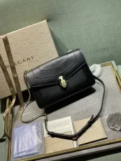 ブルガリバッグBVLGARI 2023新作 高品質 ブラック メッセンジャーバッグ