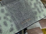 ブルガリバッグBVLGARI 2023新作 高品質 ミントグリーン スネーク メッセンジャーバッグ