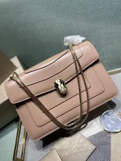 ブルガリバッグBVLGARI 2023年新作高級パールピンクメッセンジャーバッグ