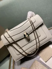 ブルガリバッグBVLGARI 2023 新品 高品質 35362 パールホワイト メッセンジャーバッグ