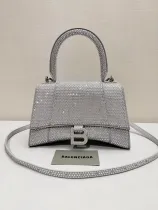 バレンシアガバッグBALENCIAGA 2023年新作高品質70552フルダイヤモンド砂時計バッグ