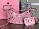 バレンシアガバッグBALENCIAGA 2023新作高品質701オイルワックスパウダー半月形脇団子バッグ