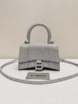 バレンシアガバッグBALENCIAGA 2023年新作高品質70552フルダイヤモンド砂時計バッグ