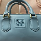ミュウミュウバッグMiu Miu 2023 新しい高品質 5BB142 ボウリング バッグ