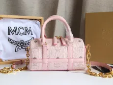 エムシーエムバッグMCM 2023年新作高品質ボストンミニピローバッグ