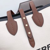 バーバリーバッグBURBERRY 2023年新作高品質キャンバスショッピングバッグ