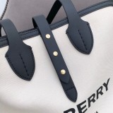 バーバリーバッグBURBERRY 2023年新作高品質キャンバスショッピングバッグ