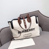 バーバリーバッグBURBERRY 2023年新作高品質キャンバスショッピングバッグ