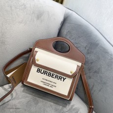 バーバリーバッグBURBERRY 2023新作 上質なキャンバスバッグ