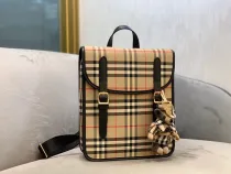 バーバリーバッグBURBERRY 2023年新作高品質チェック柄バックパック