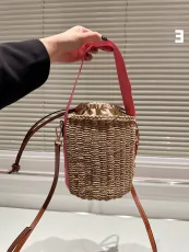 クロエバッグ CHLOE 2023新作 ストローキャベツバスケット