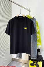 ドルチェ＆ガッバーナ服DOLCE GABBANA 2023新作 レターロゴ ロゴ カップル 半袖Tシャツ