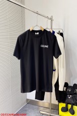セリーヌ服CELINE 2023年新作 メンズ ラウンドネック 半袖 Tシャツ