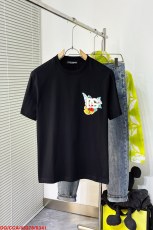 ドルチェ＆ガッバーナ服DOLCE GABBANA 2023新作 男女お揃い 半袖Tシャツ