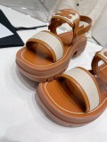 セリーヌ靴CELINE 2023新作 ワーク プラットフォーム サンダル