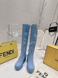 フェンディ靴FENDI 2023 新作 プラットフォーム プラットフォーム ブーツ