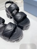 プラダ靴PRADA 2023年新作ワークプラットフォームサンダル