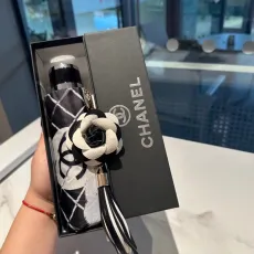 シャネル傘CHANEL 2023新作 カメリア 50%OFF 手動 折りたたみ 晴雨兼用傘