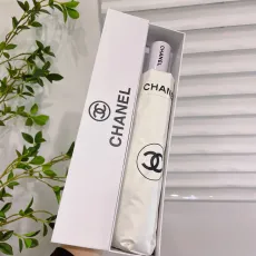 シャネル傘CHANEL 2023年新作 カラーマッチング エアクラフト 自動巻き 折りたたみ傘