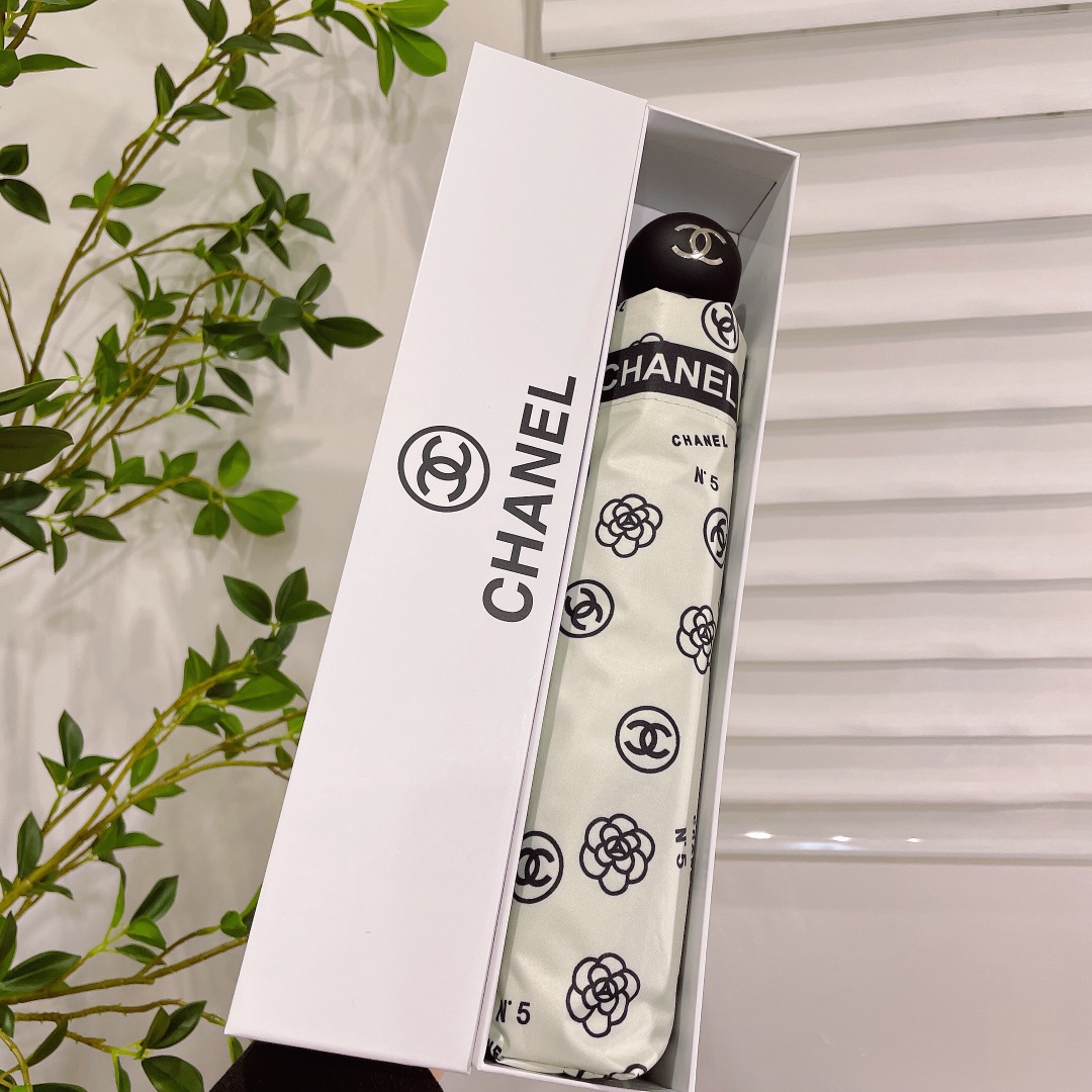 シャネル傘CHANEL 2023新作 自動巻き傘
