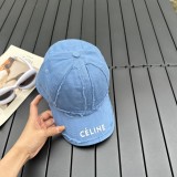 セリーヌ帽子CELINE 2023年新作ロゴベースボールキャップ