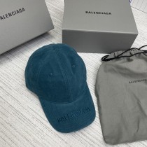バレンシアガ帽子BALENCIAGA 2023新作 レター刺繍 ロゴ ダックタン ベースボールキャップ
