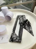ディオールマフラーDIOR 2023新作 ビル二層ヘアタイ