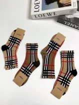 バーバリー靴下BURBERRY 2023新作チェック柄ソックス