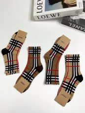 バーバリー靴下BURBERRY 2023新作チェック柄ソックス