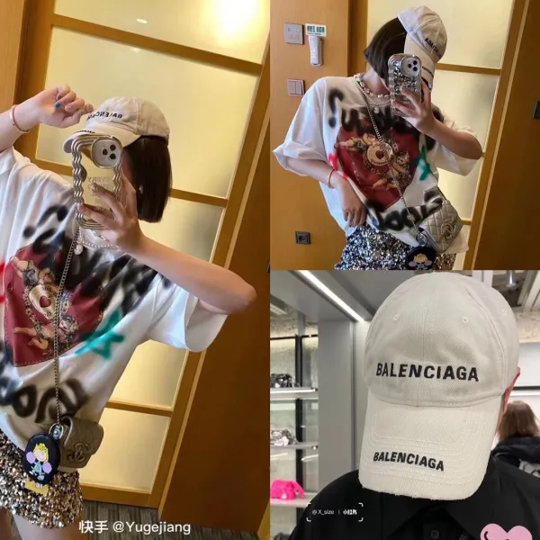 バレンシアガ帽子BALENCIAGA 2023新作 ベースボールキャップ