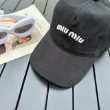 ミュウミュウ帽子Miu Miu 2023新作 ベースボールキャップ