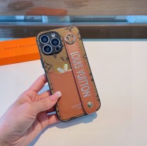 ルイヴィトンiPhoneケースLOUIS VUITTON 2023新作 メタルボタン リストバンド カードホルダー 携帯ケース