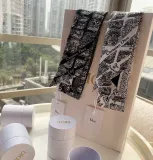 ディオールマフラーDIOR 2023新作 ビル二層ヘアタイ
