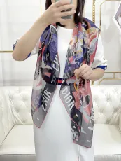 ディオールマフラーDIOR 2023新作 ピュアシルク チュール スカーフ
