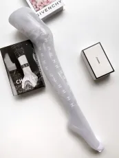 シャネル靴下CHANEL 2023年新作レタープリントプラスチックストッキング