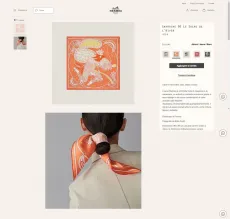 エルメスマフラーHERMES 2023新作 シルク スクエアスカーフ
