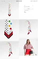 ルイヴィトンマフラーLOUIS VUITTON 2023新作 ダブルレイヤーカチューシャ