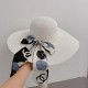 シャネル帽子CHANEL 2023新作 サンシェード ビーチハット