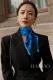 ディオールマフラーDIOR 2023新作 花鳥プリント シルク スクエアスカーフ