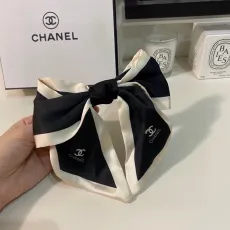 シャネルカチューシャCHANEL 2023年新作 ちょう結び 中古金具 かんざし