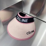 セリーヌ帽子CELINE 2023年新作 サンバイザー 空 シルクハット