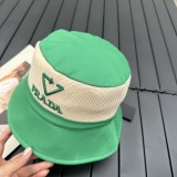 プラダ帽子PRADA 2023年新作 三角フィッシャーマンハット