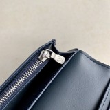 ルイヴィトン財布LOUIS VUITTON 2023年新作 高品質 M58192 ブルー ライチ柄 スーツクリップ