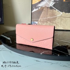 ルイヴィトン財布LOUIS VUITTON 2023 新品 高品質 M61182 ピンク エンベロープ ウォレット