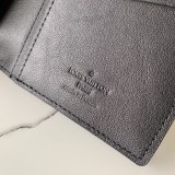 ルイヴィトン財布LOUIS VUITTON 2023年新作 高品質 M58192 ブラック ライチ柄 スーツクリップ